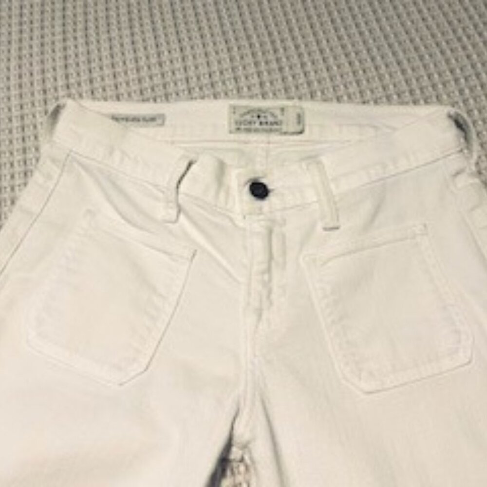 White Lucky Brand Flare Jeans